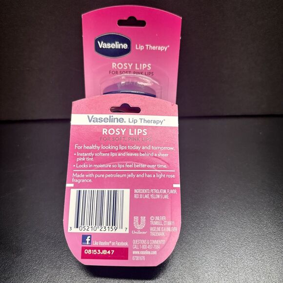 2 Vaseline Lip Therapy - Rosy Lips, 0.25oz - Picture 2 of 2